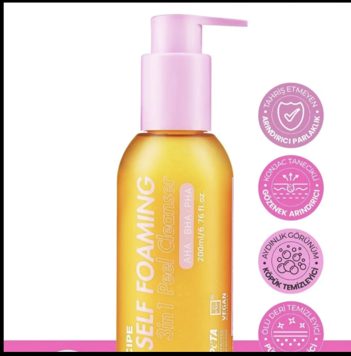 SELF FOAMING 3in1 Peel Cleanser