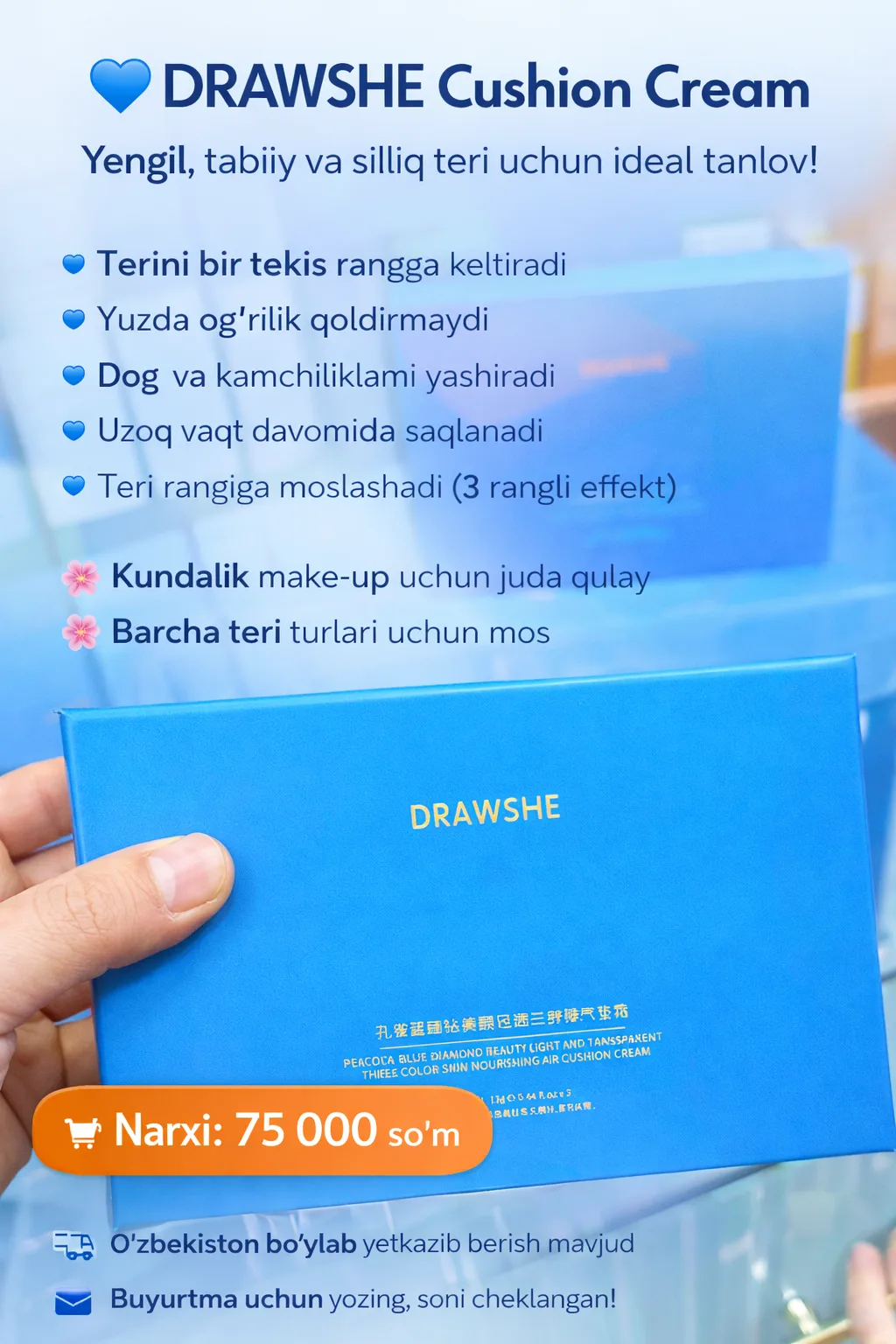 DRAWSHE Cushion