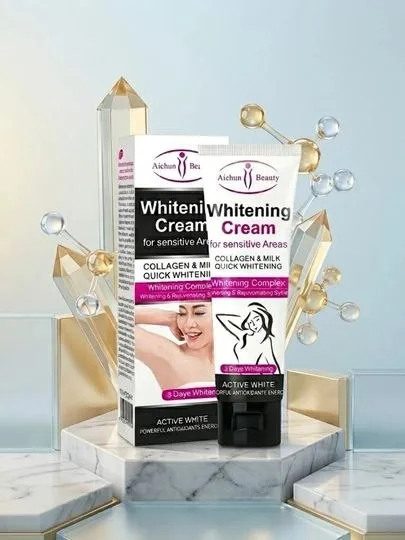 Whitening Cream — sezgir joylar uchun oqartiruvchi krem