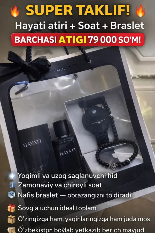 hayati atr soat+braslet