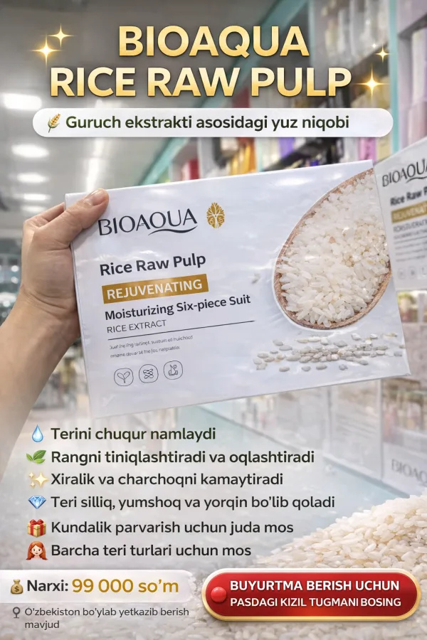 BIOAQUA guruch nabor